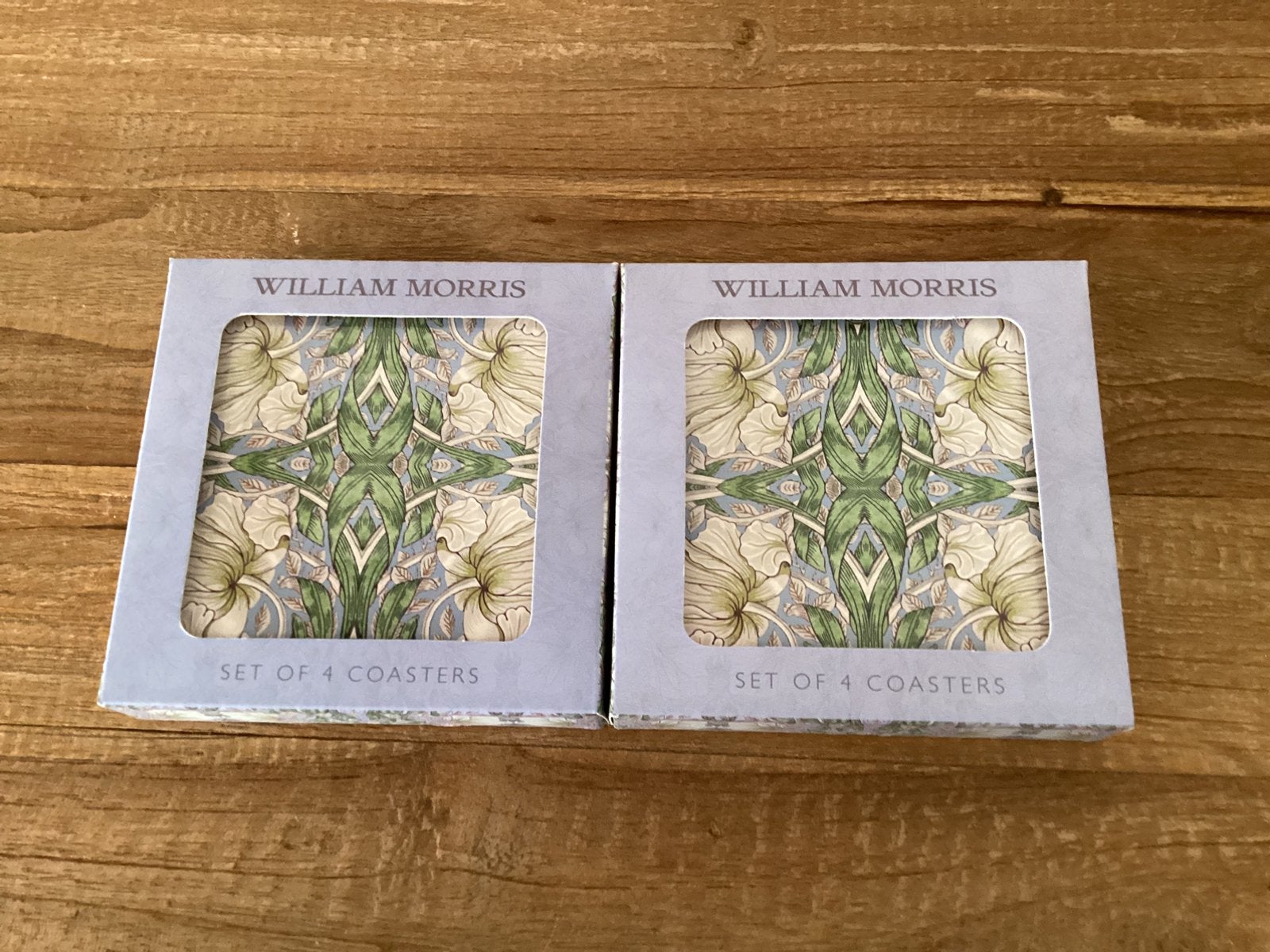 WILLIAM MORRIS nieuwe onderzetters, Verzenden, Nieuw