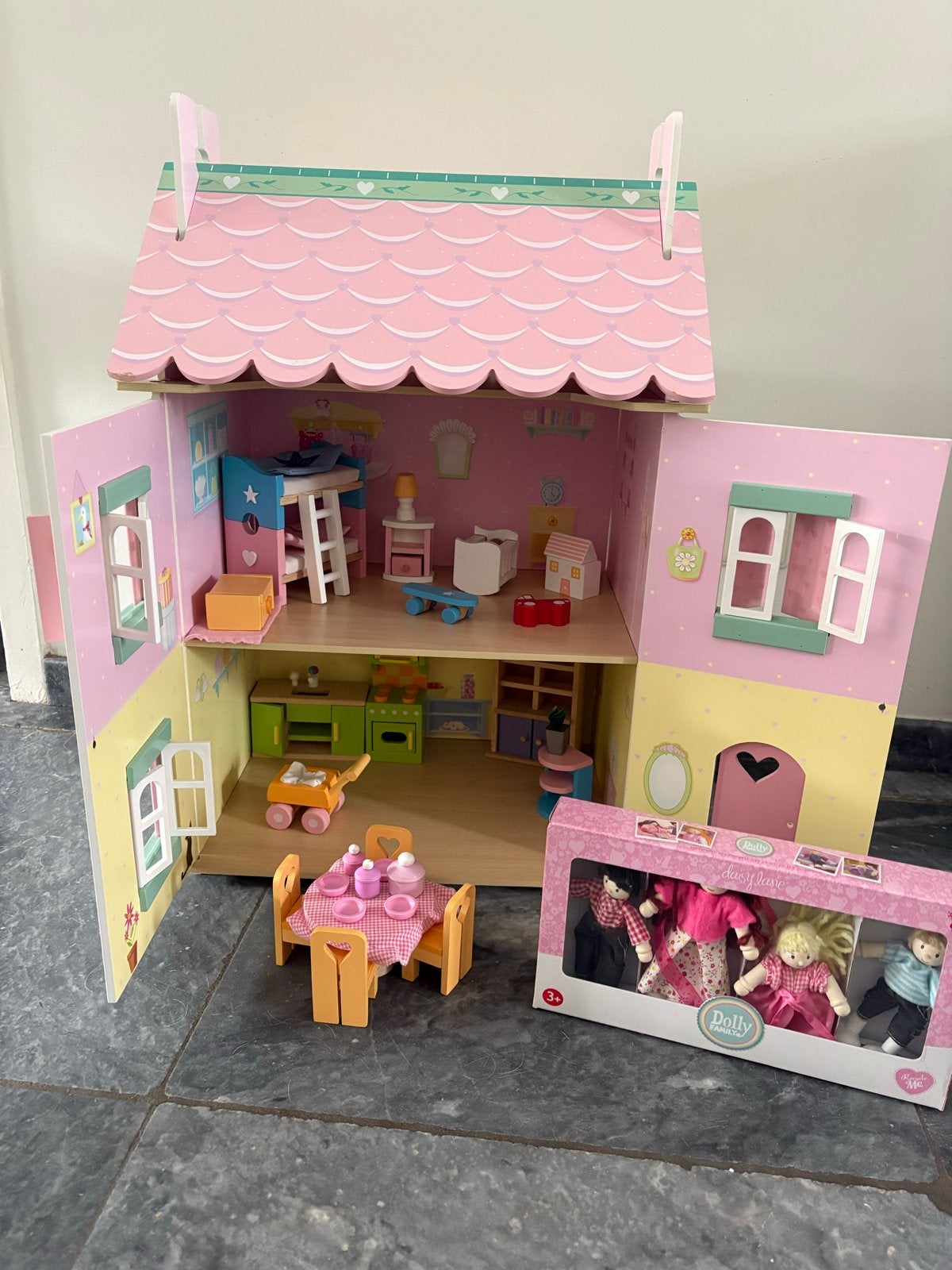Houten poppenhuis Le Toy Van Daisylane Sweetheart Cottage