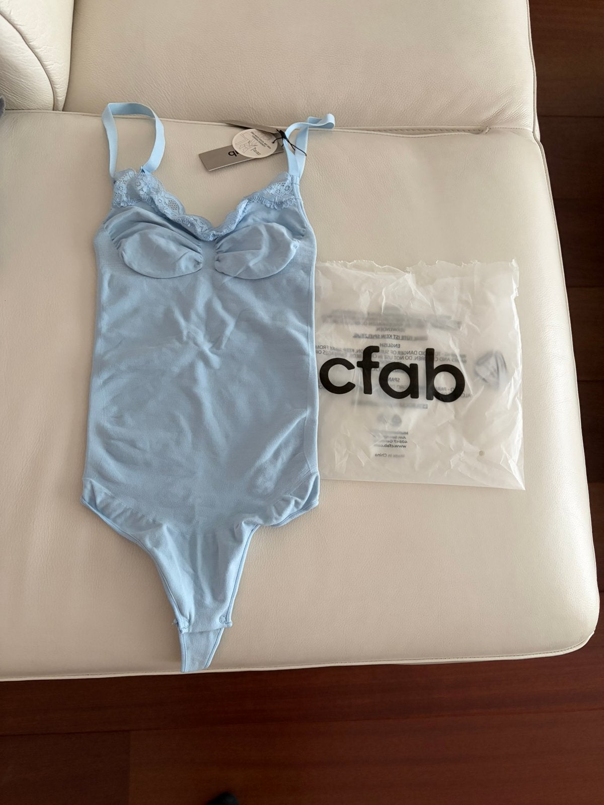 cfab bodysuit (nieuw), Kleding | Dames, Ophalen of Verzenden, Blauw, Overige typen