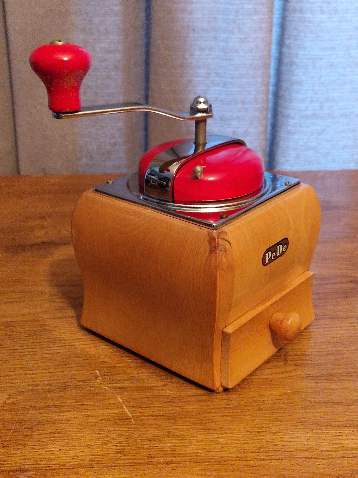 Vintage PeDe koffiemolen, Ophalen of Verzenden