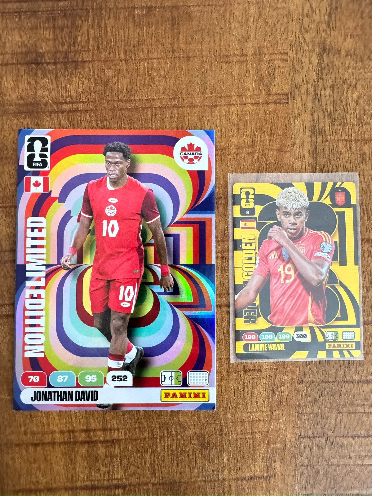 Panini WK 2026 Jonathan David XXL Limited Edition (Canada), Ophalen of Verzenden, Nieuw, Buitenlandse clubs, Spelerskaart