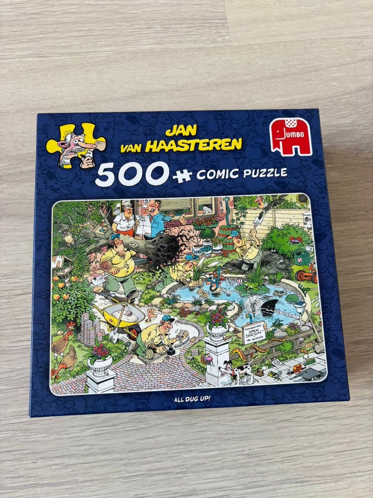 Jan van Haasteren 500 All dug up!, Ophalen, 500 t/m 1500 stukjes, Zo goed als nieuw
