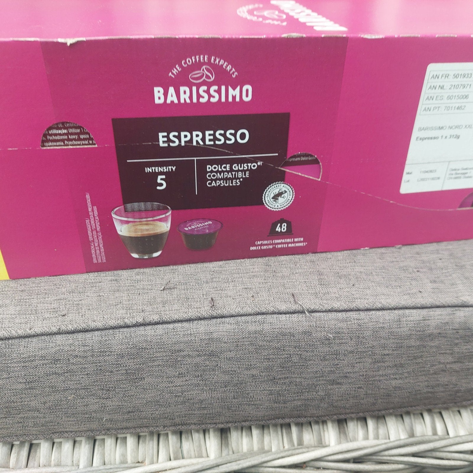 Dolce Gusto capsules, Ophalen