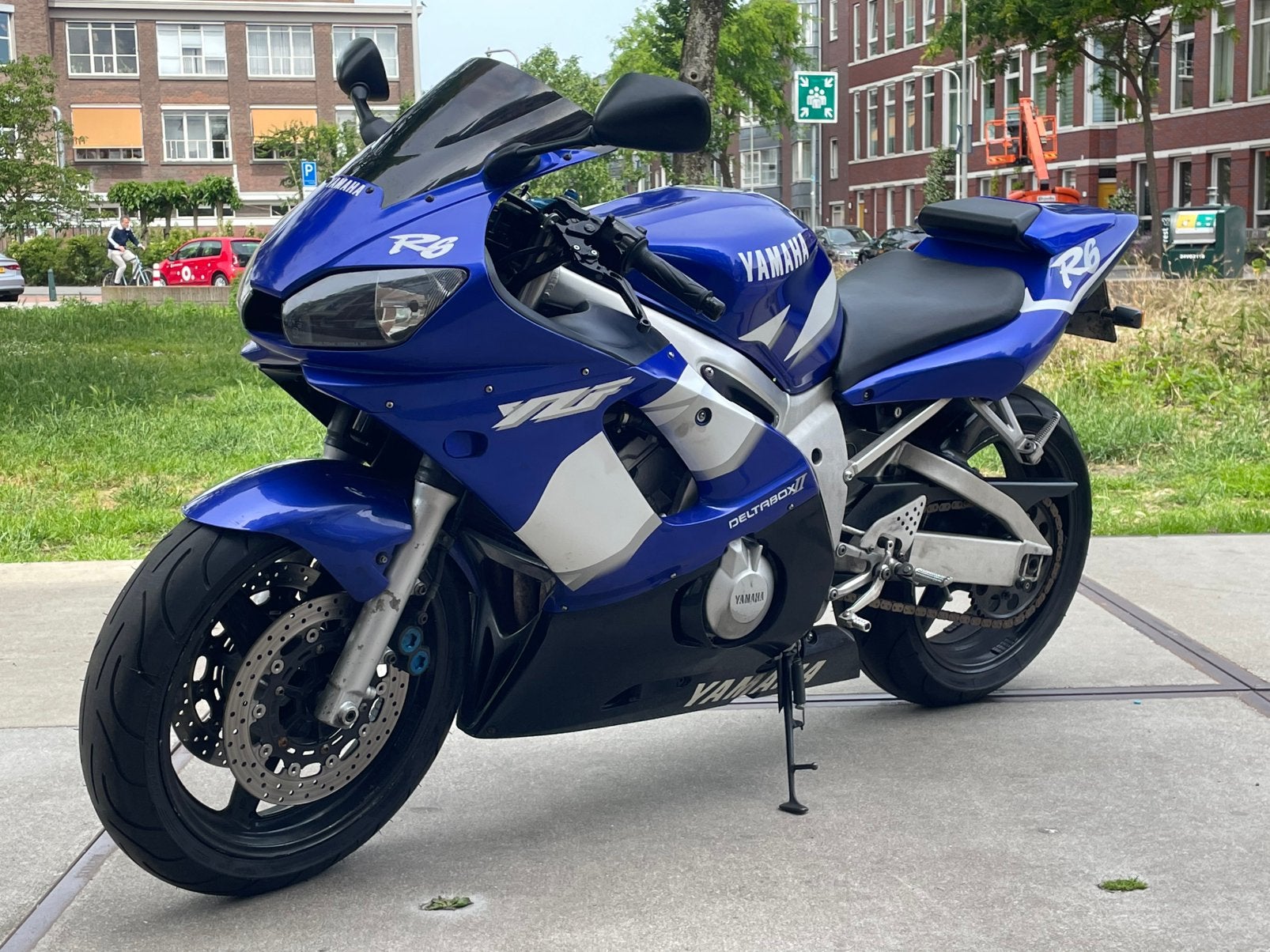 Yamaha R6 | YZF-R6 | RJ03 | 2002 | Grote Beurt, Motoren, Sportuitlaat, Motorrijbewijs A, Super Sport, Particulier