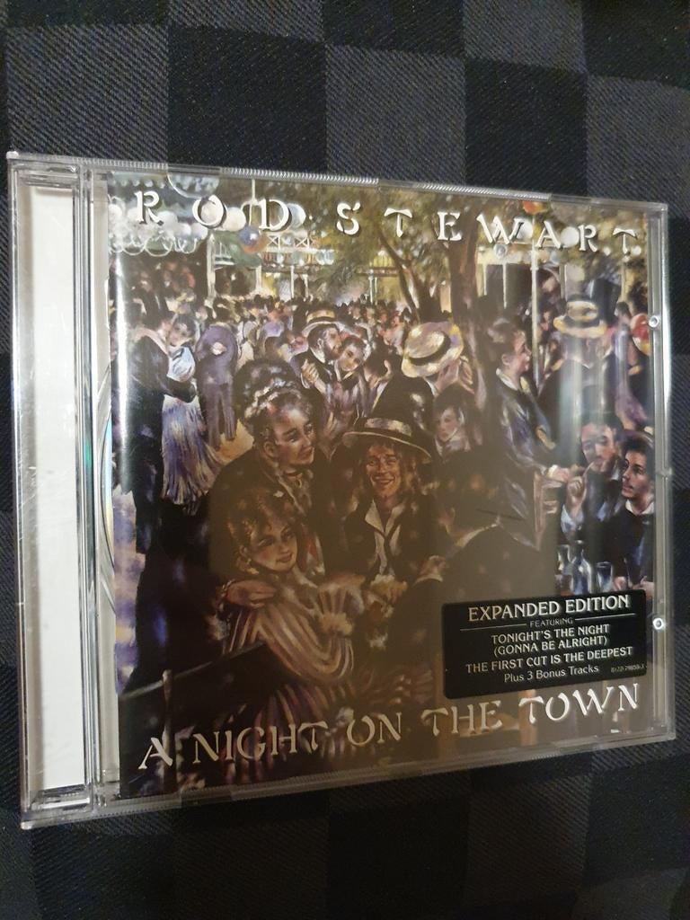 Rod stewart a night on the town  3 bonus tracks, Verzenden, Zo goed als nieuw, Poprock