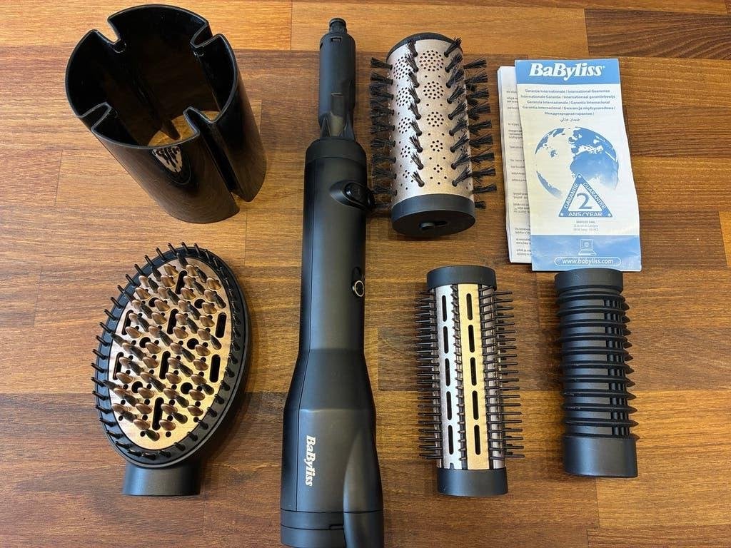 BaByliss Hydro-Fusion 4-in-1 Warme Lucht Styler, Ophalen of Verzenden, Zo goed als nieuw, Föhn of Haardroger