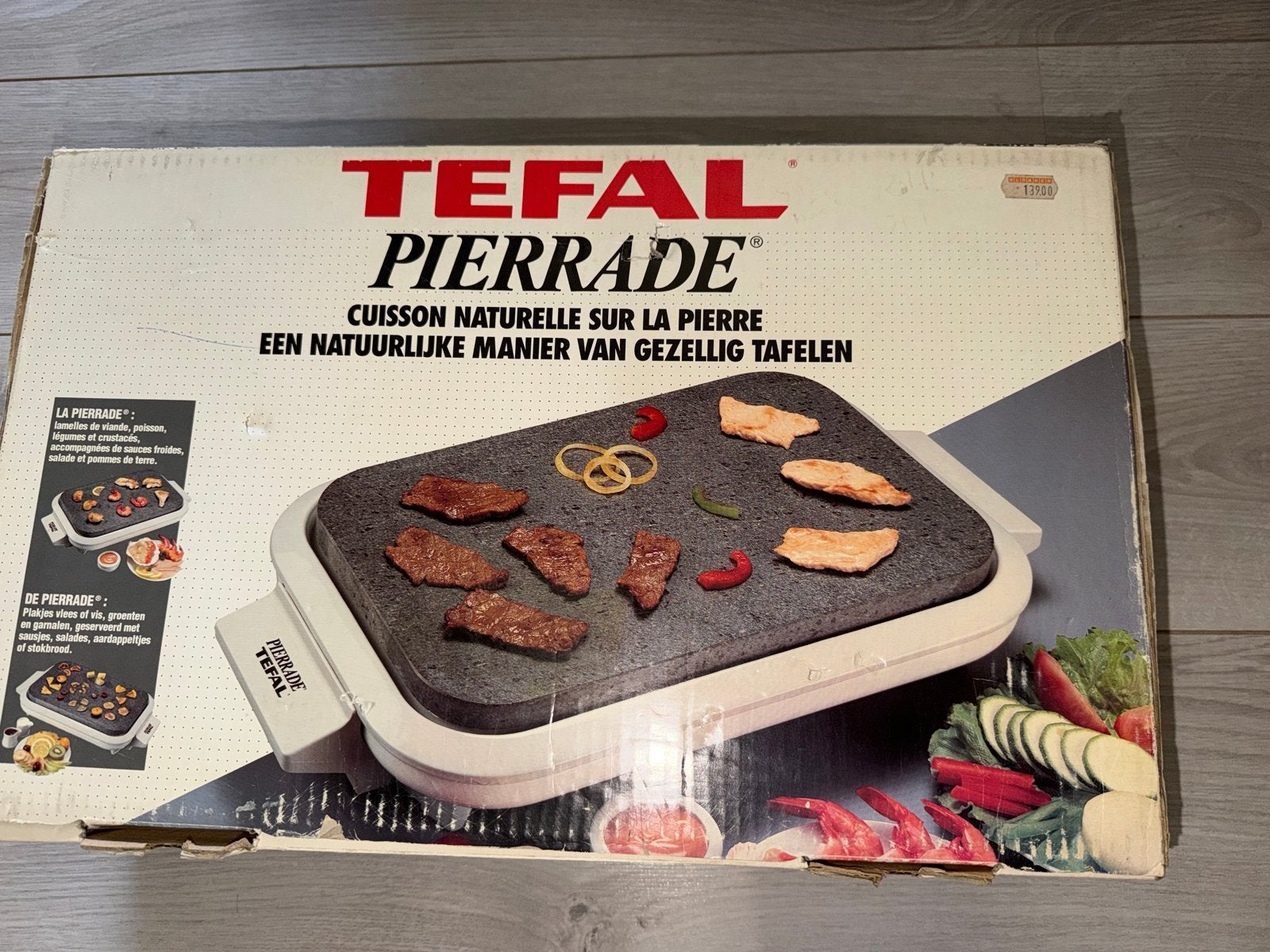Tefal Pierrade Steen Grill - Gezellig Tafelen zgan, Ophalen of Verzenden, Zo goed als nieuw, 4 t/m 7 personen