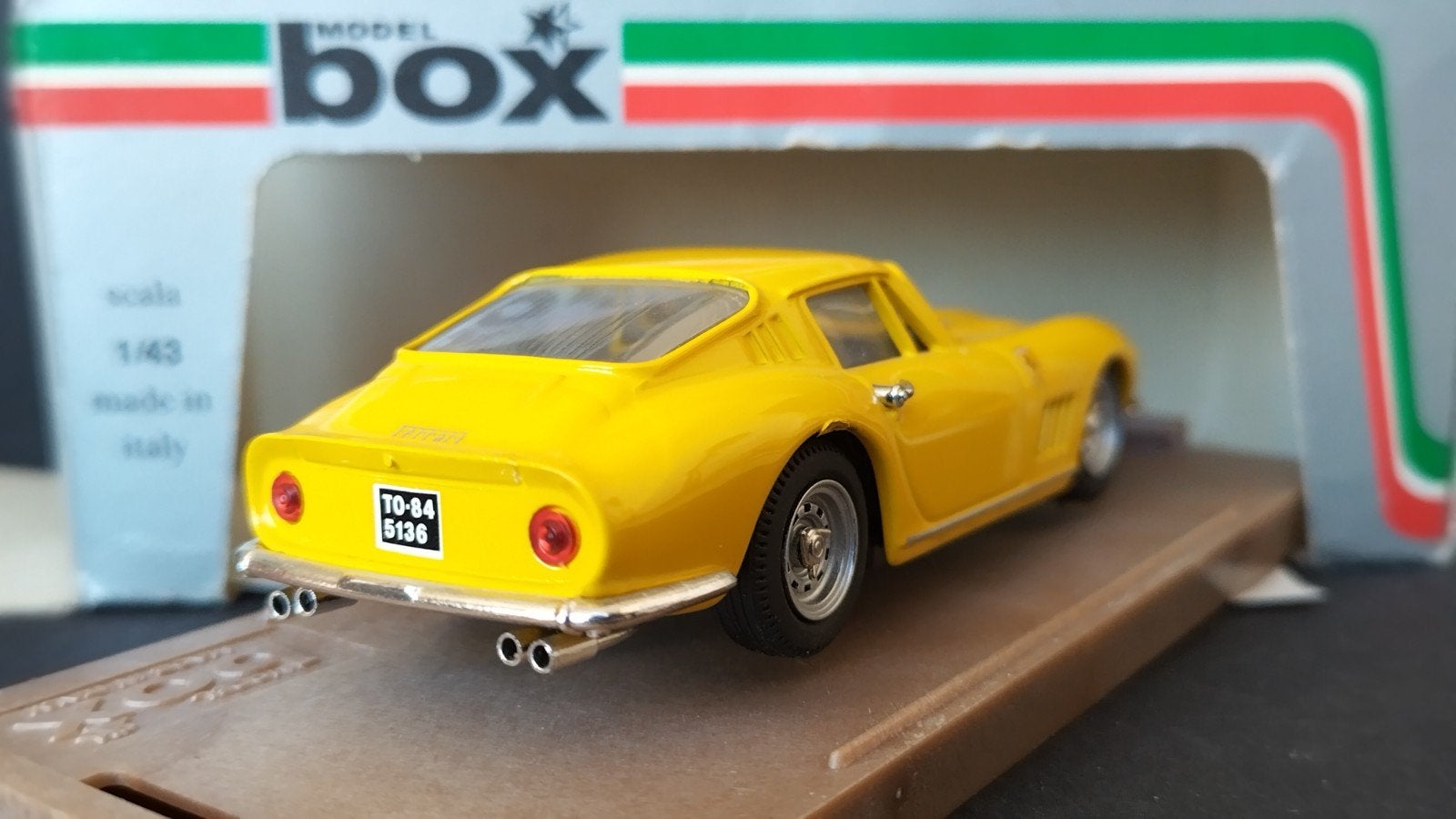 Ferrari 275 GTB Stradale 1:43 Box Models Pol, Overige merken, Auto, Verzenden, .
