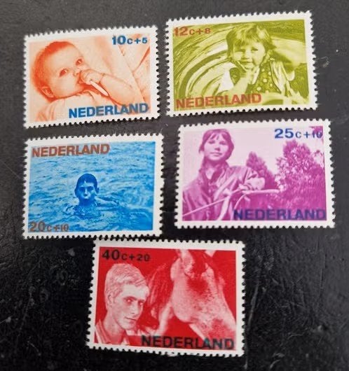 Nederland 1966 - nvph 870-874  - Kinderpostzegels  BBK, Ophalen of Verzenden, Na 1940, Postfris