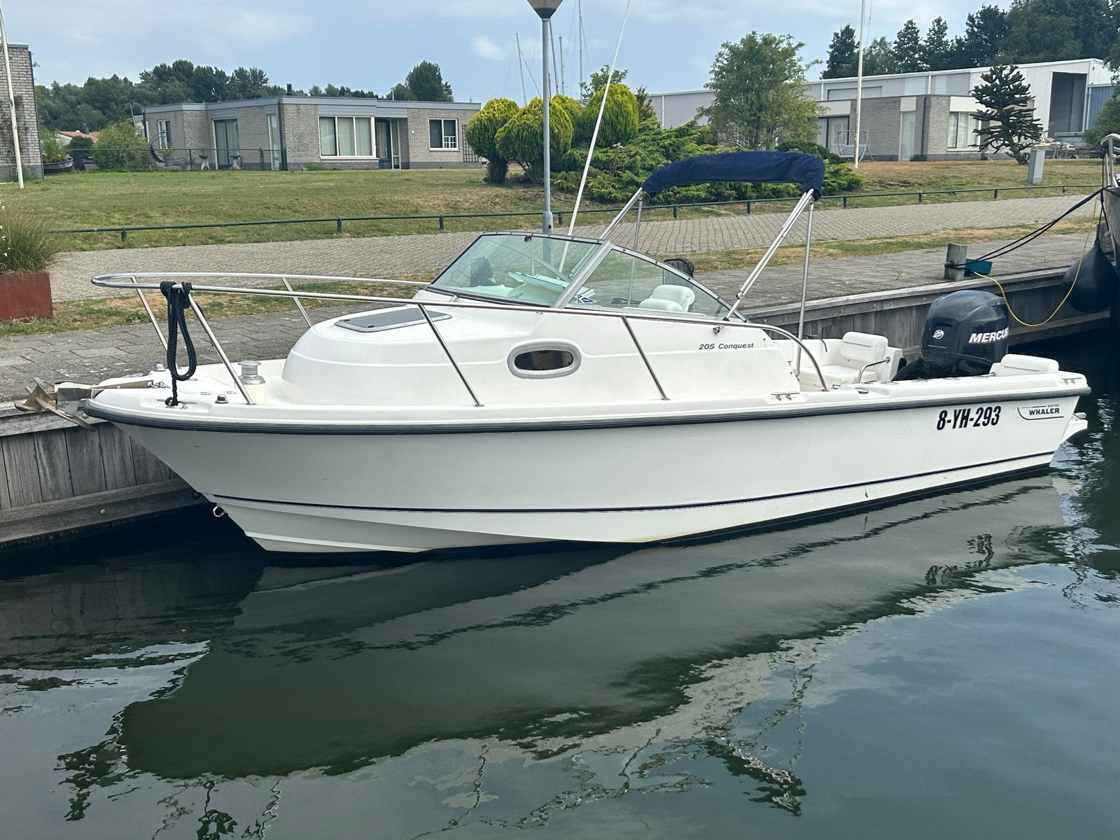 Boston Whaler 205 Conquest uit 2005, Mercury Verado 150 pk, Overige merken, Gebruikt, Kajuitboot, Buitenboordmotor