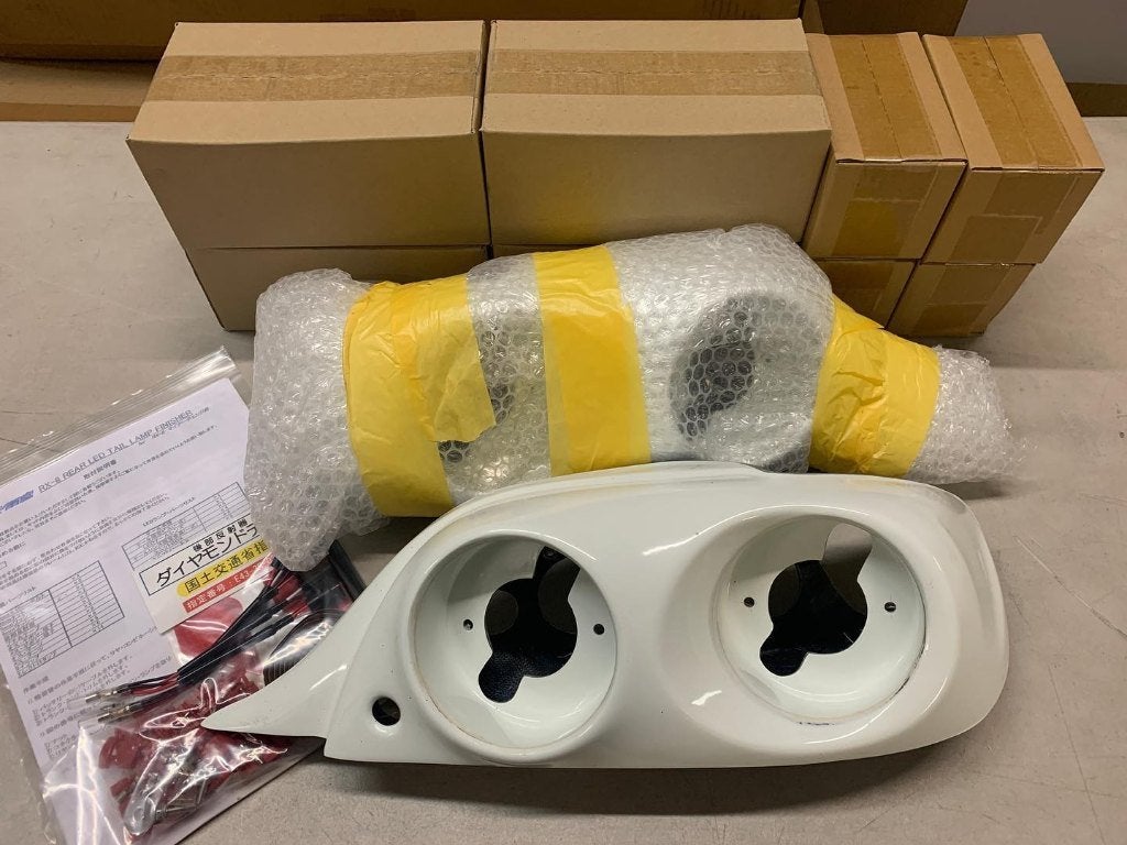 RE-Amemiya led achterlichten set FRP Carbon - Mazda Rx8 RX-8