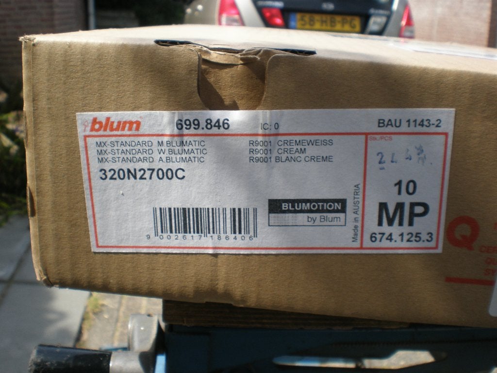 BLUM Metabox lade sets, Ophalen of Verzenden, Nieuw, Chroom, Overige typen