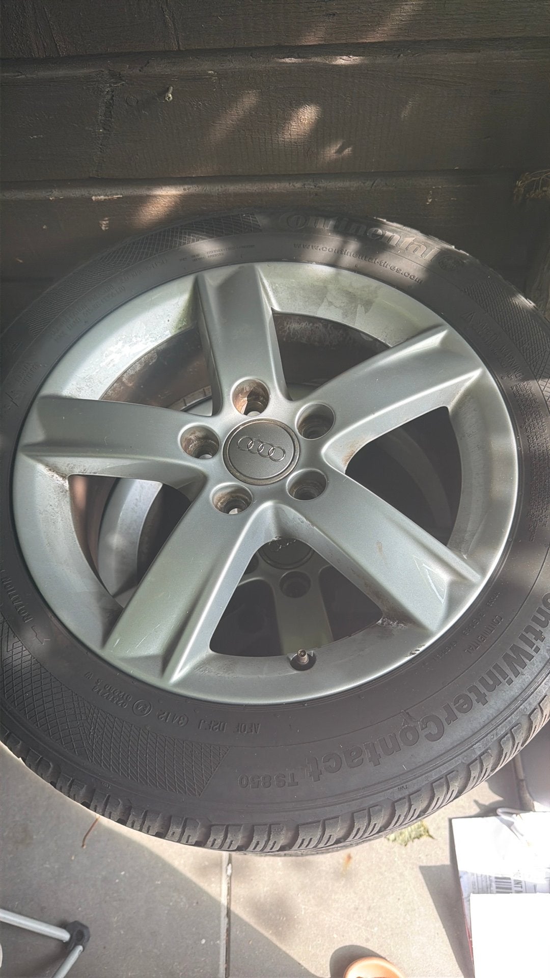 Vier seizoen audi banden met velgen, Auto-onderdelen, Banden en Velgen, Ophalen, All Season, Banden en Velgen
