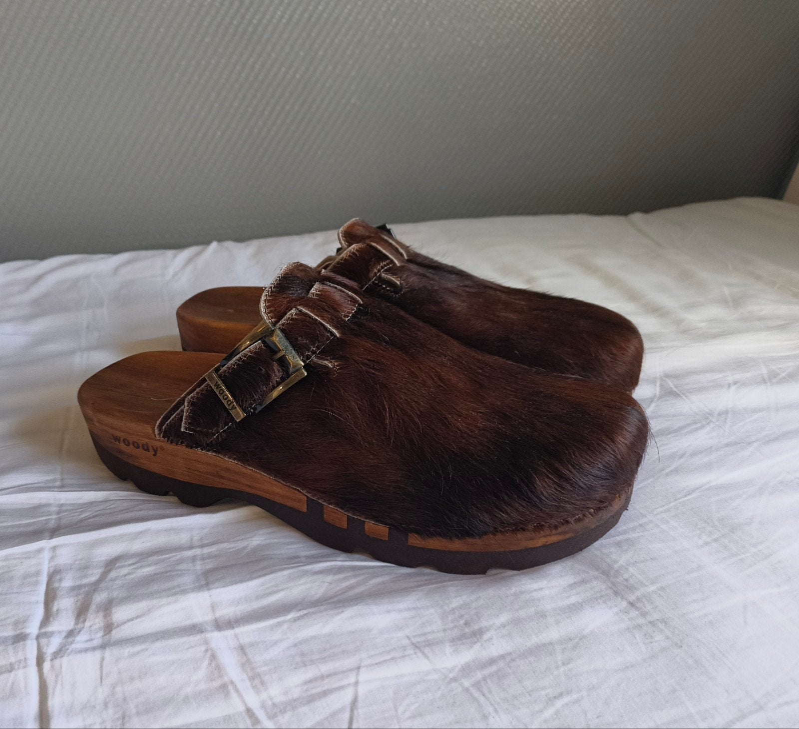 Woody klompen *nieuw*, Woody, Klompen, Zwart, Nieuw