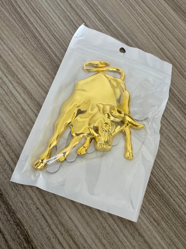 Nieuw Metalen Lamborghini Logo (Ongeveer 10 CM Hoog), Ophalen of Verzenden