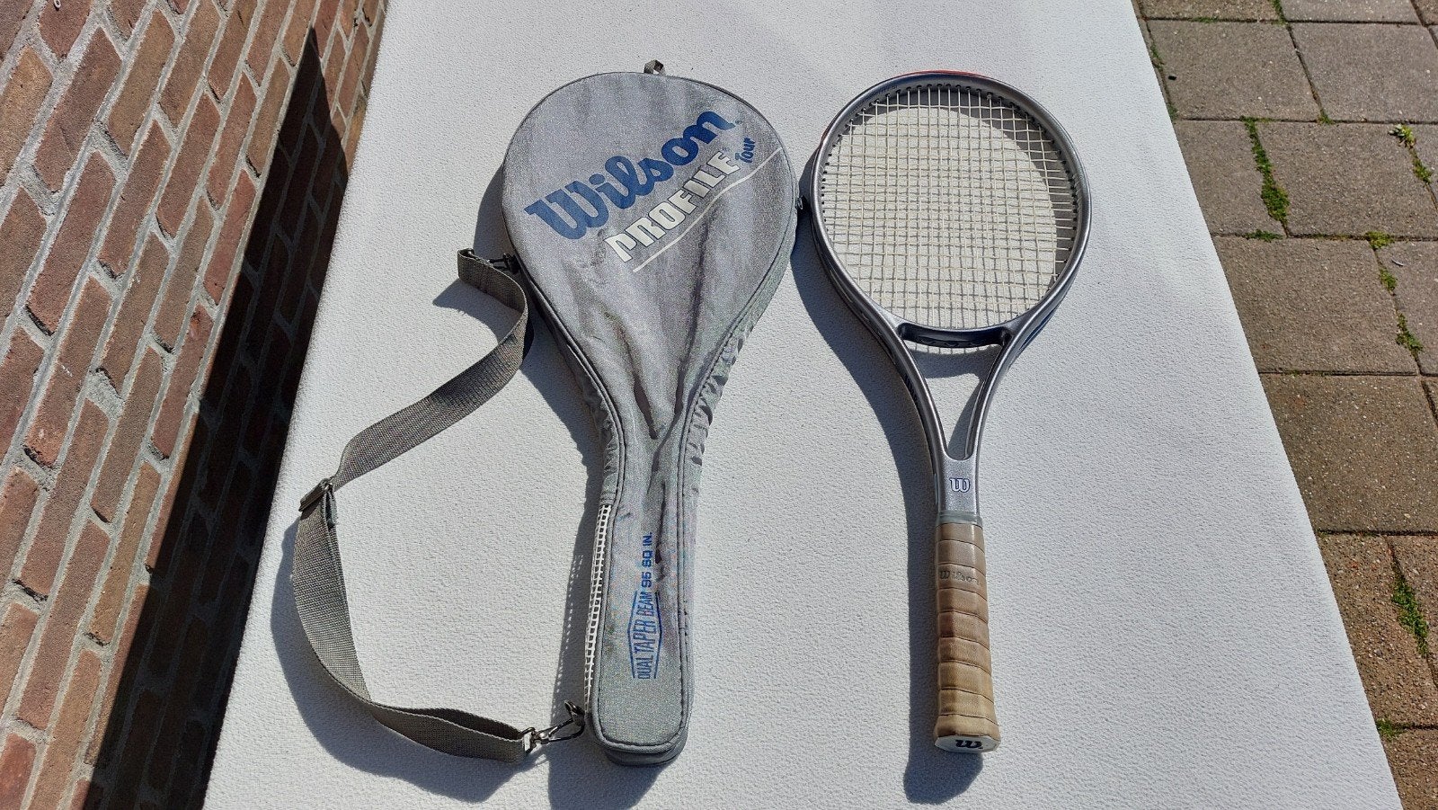 tennisracket van Wilson Profile Tour L4, Ophalen, L4, Zo goed als nieuw, Wilson