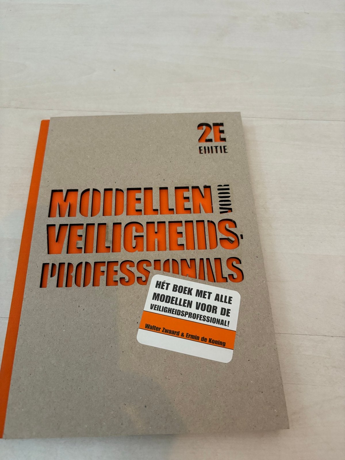 Modellen voor Veiligheidsprofessionals - 2e Editie, Verzenden, Beta, Zo goed als nieuw, HBO