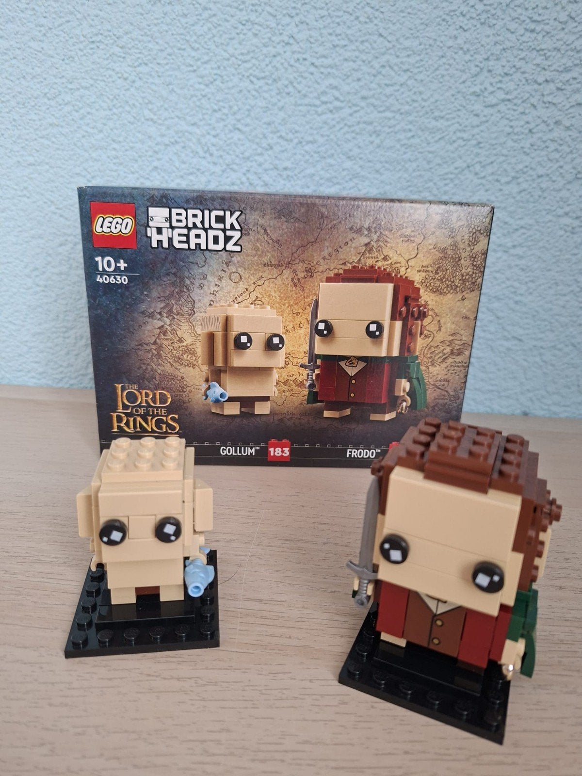 LEGO BrickHeadz The Lord of the Rings Gollum & Frodo 40632, BrickHeadz, Lego, Ophalen of Verzenden, Zo goed als nieuw