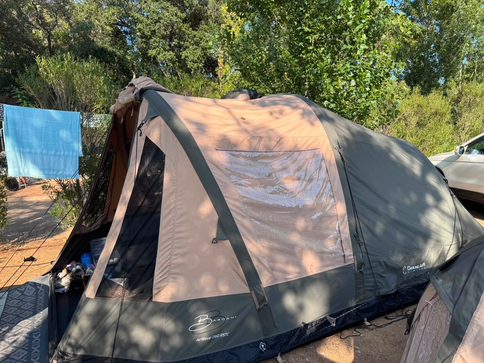 Bardani Airwave 260 RSTC opblaasbare tent, Ophalen, Nieuw, Tot en met 4