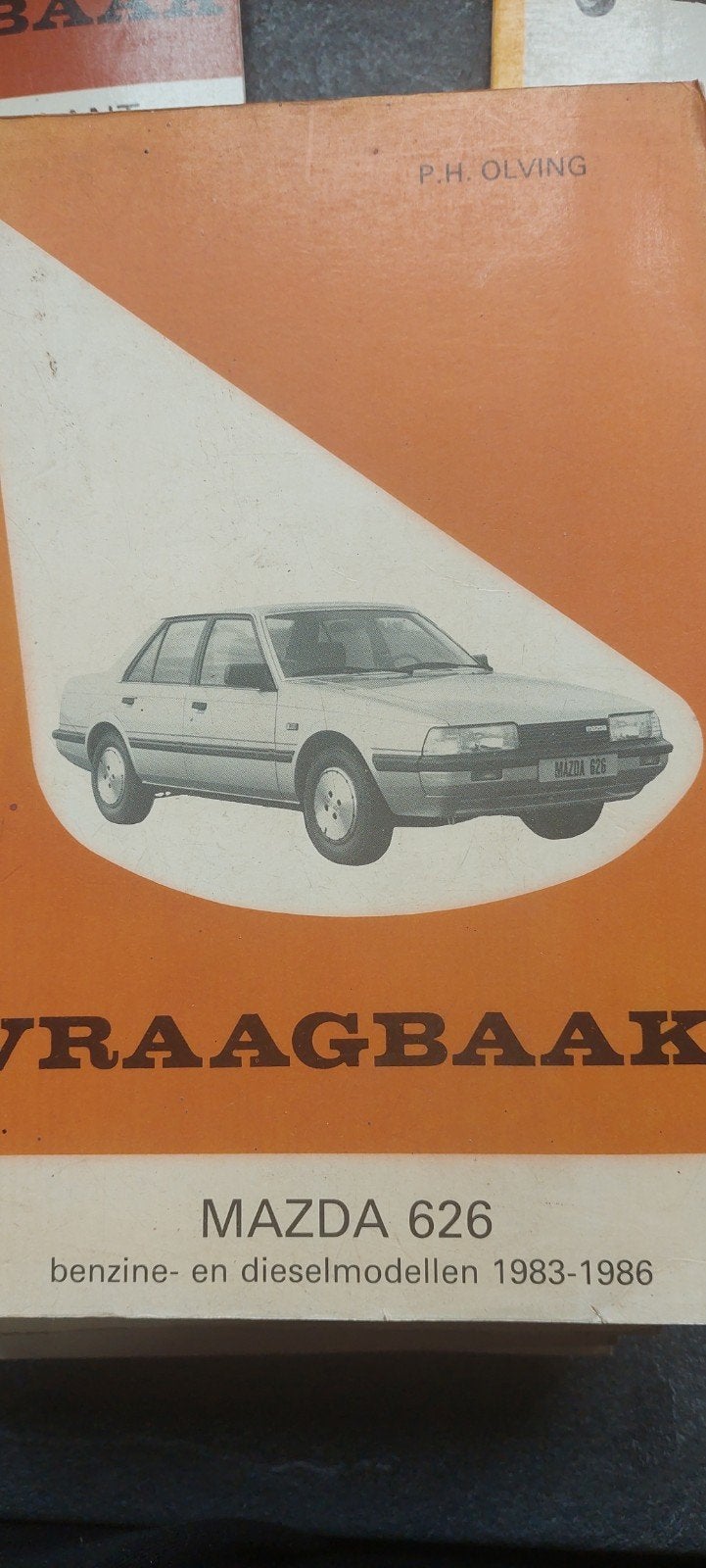 Vraagbaak Mazda 626 Benzine- en Dieselmodellen 1983-1986, Ophalen of Verzenden