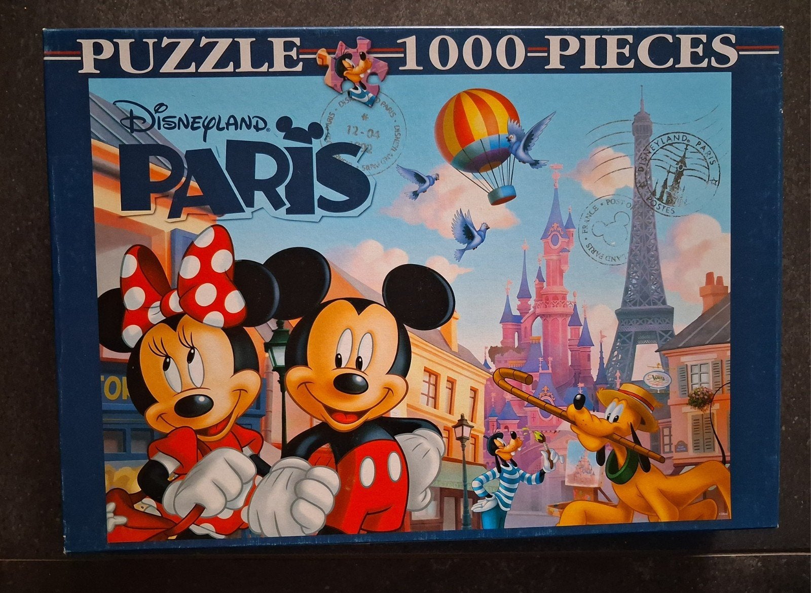 Disney Disneyland Parijs 1000 stukjes puzzel, Ophalen of Verzenden, 500 t/m 1500 stukjes, Zo goed als nieuw, Legpuzzel