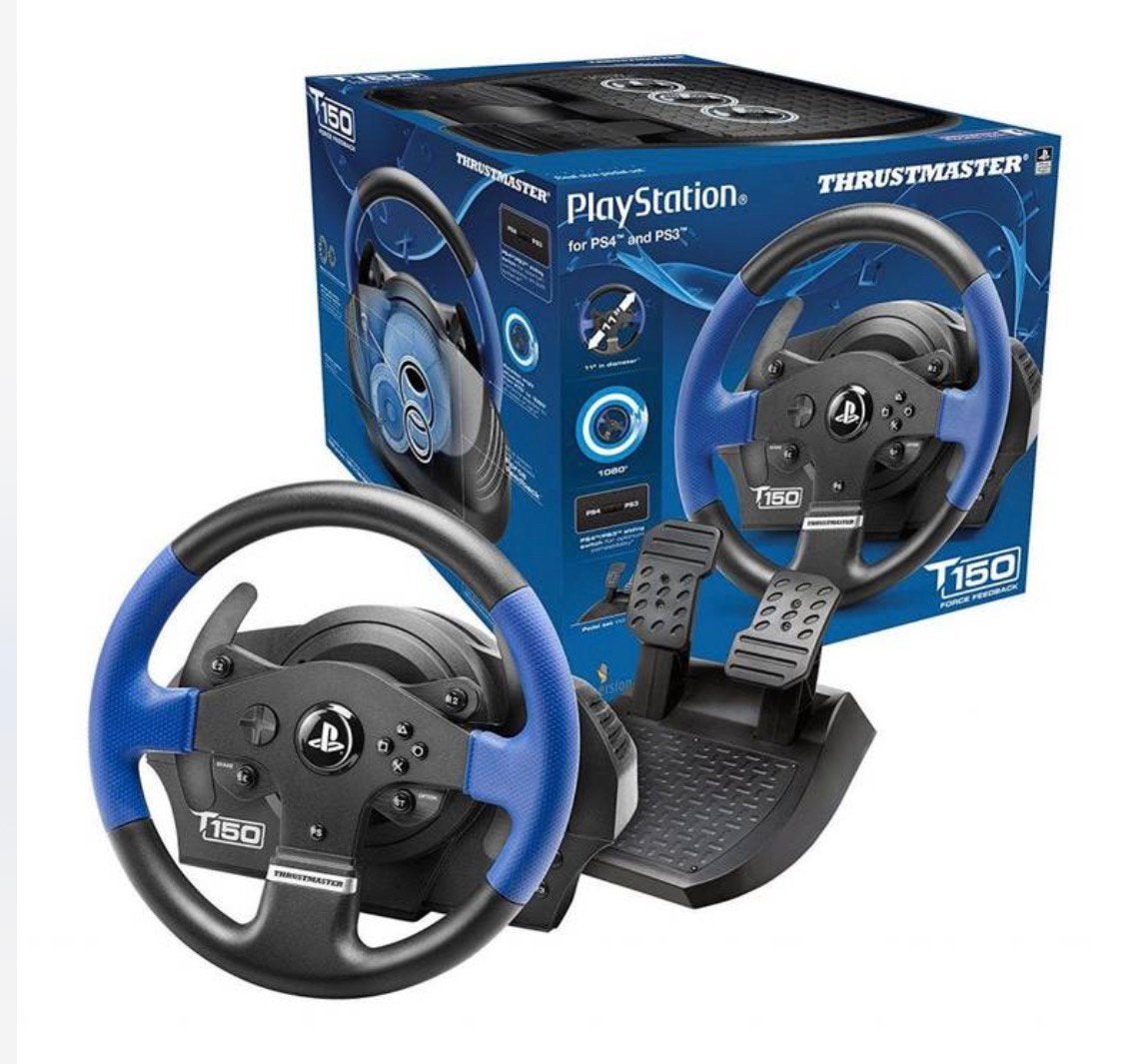 Gaming stuur T150 voor ps3, ps4 en ps5, Spelcomputers en Games, Spelcomputers | Sony PlayStation Consoles | Accessoires, Ophalen of Verzenden