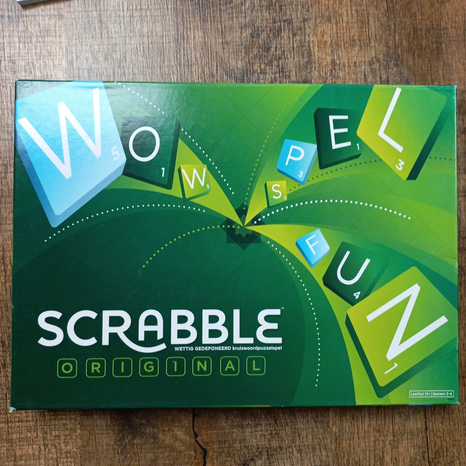 Scrabble Original - Zo goed als nieuw, Drie of vier spelers, Ophalen of Verzenden, Zo goed als nieuw
