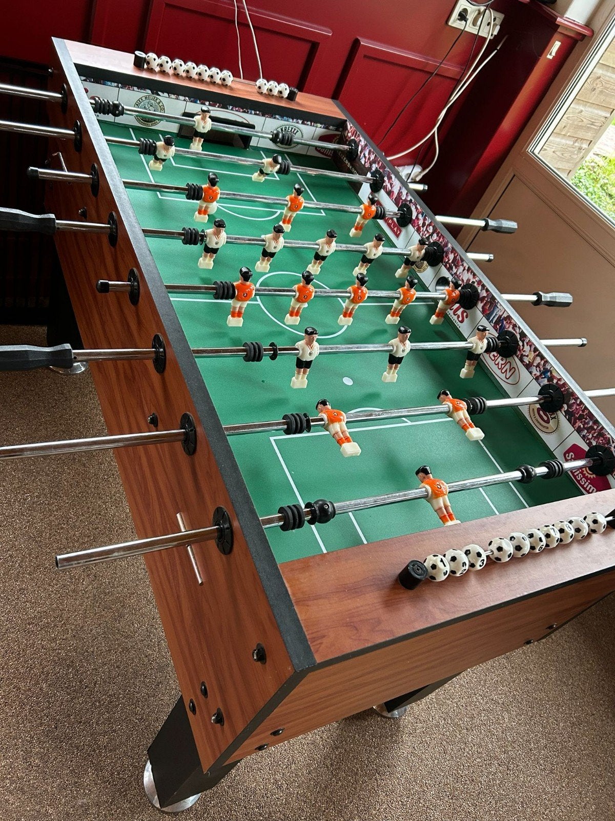 Tafelvoetbaltafel - Robuust en Compleet, Ophalen, Gebruikt