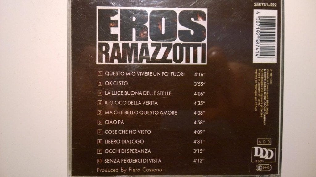 Eros Ramazzotti - In Certi Momenti, Ophalen of Verzenden, Zo goed als nieuw, Pop, Album