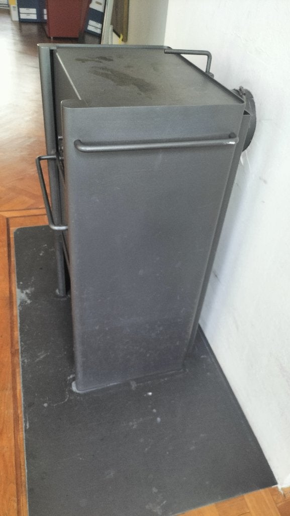 Harrie Leenders H2 kachel, Huis en Inrichting, Ophalen, Gebruikt, Houtkachel, Vrijstaand