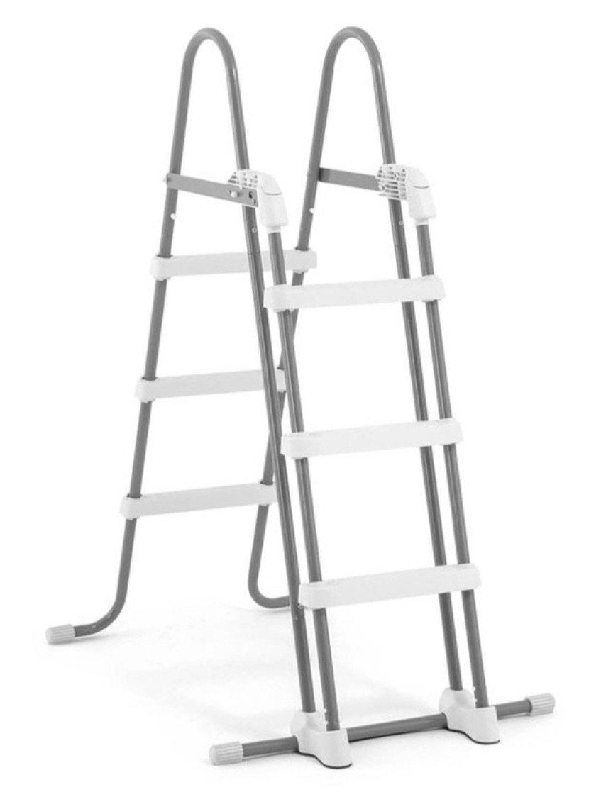 Gratis zwembadtrapje voor opzetzwembaden - Veilig en stevig, Ophalen, Gebruikt, Ladder