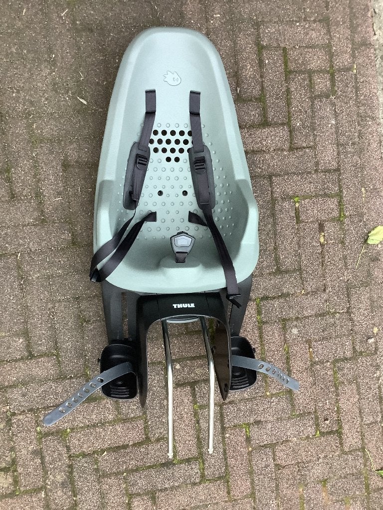 Thule Yepp 2 Maxi achter fietsstoeltje met framebevestiging, Ophalen, Achterzitje, Yepp, 9 t/m 18 kg