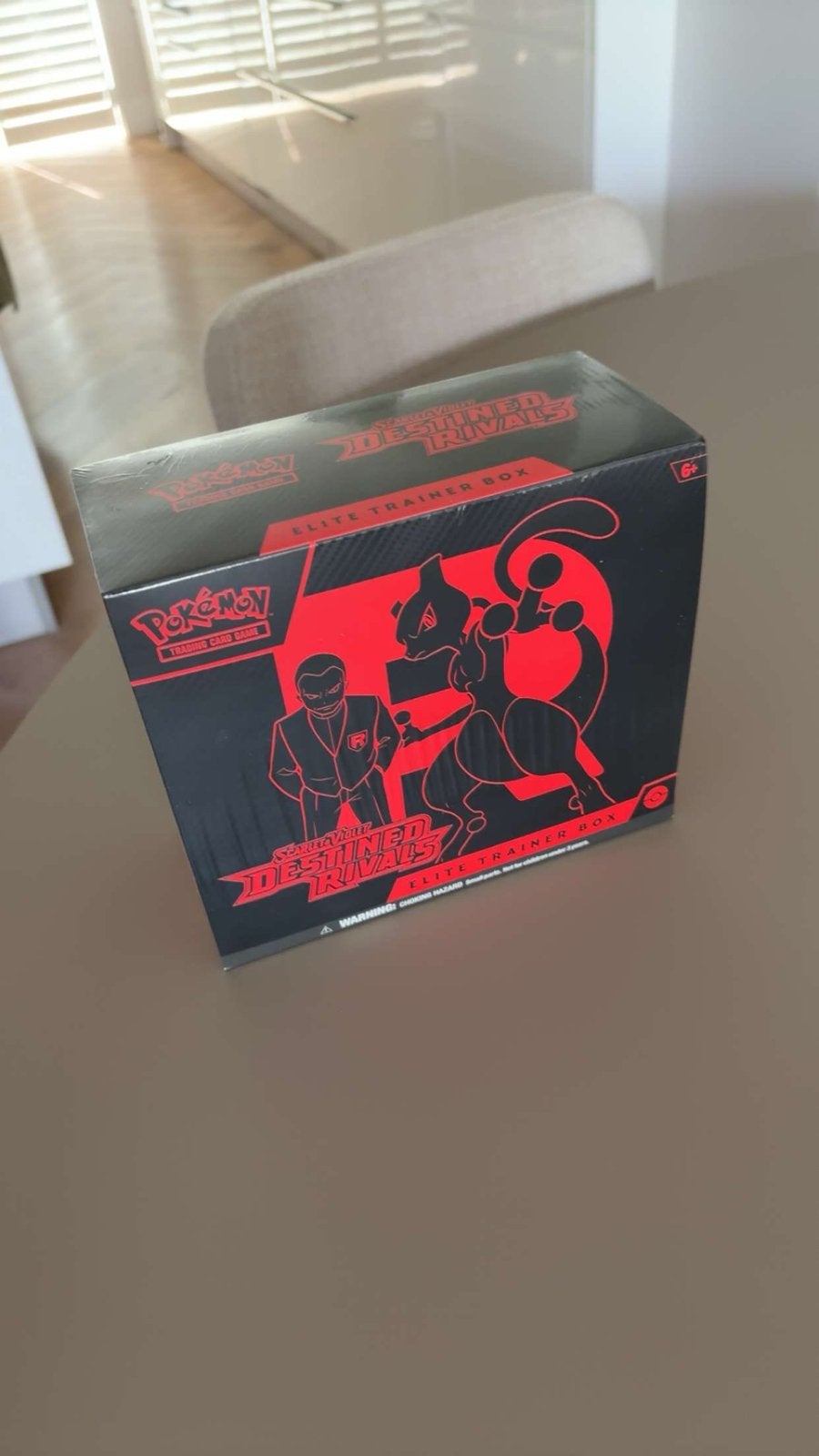 Pokémon Destined Rivals Elite Trainer Box Mewtwo, Ophalen of Verzenden, Nieuw, Overige typen