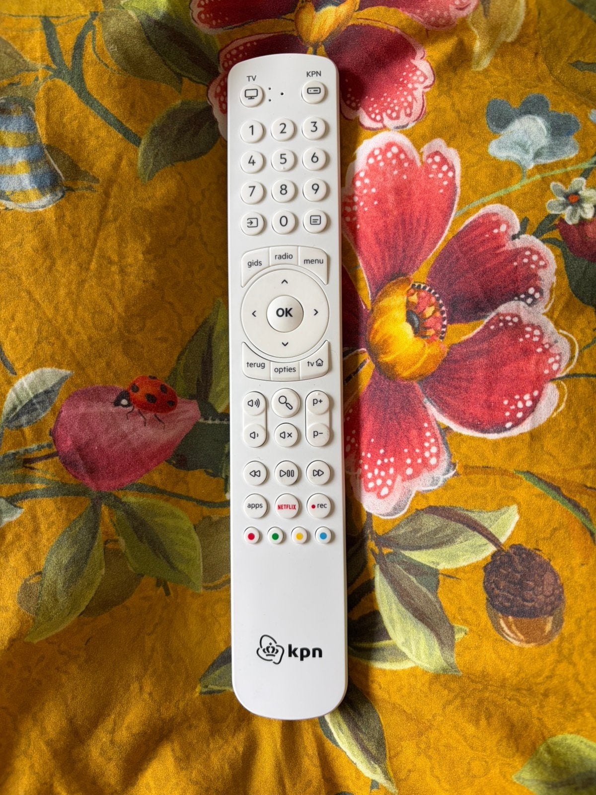 KPN afstandsbediening met batterijen, Ophalen of Verzenden, Zo goed als nieuw, Tv