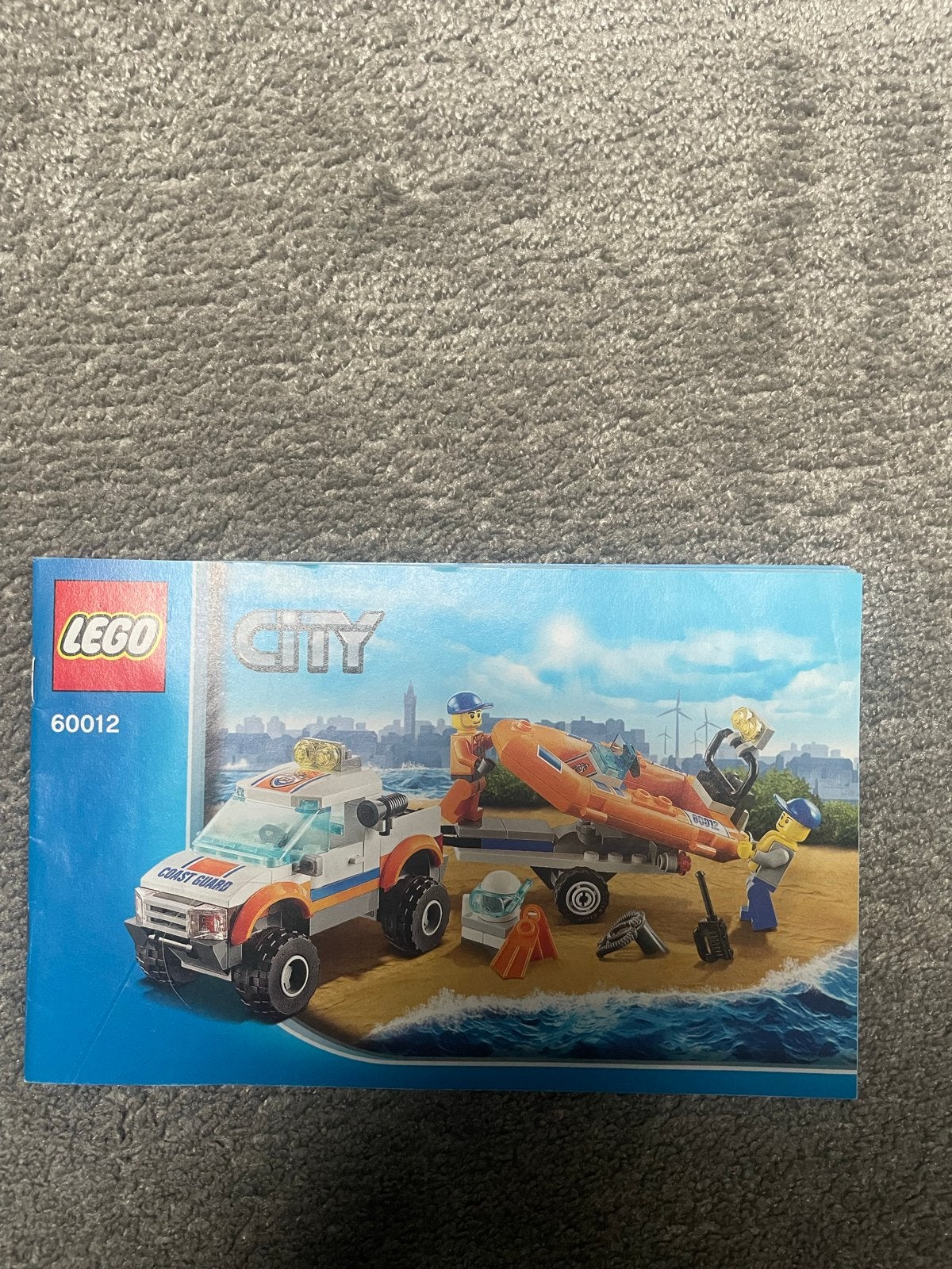Lego City 60012 Coast Guard 4x4 & Duikboot, Ophalen, Lego, Compleet, Complete set