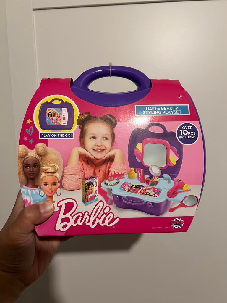 Barbie - nieuw - hair & beauty styling playset, Verzenden, Nieuw, Meisje
