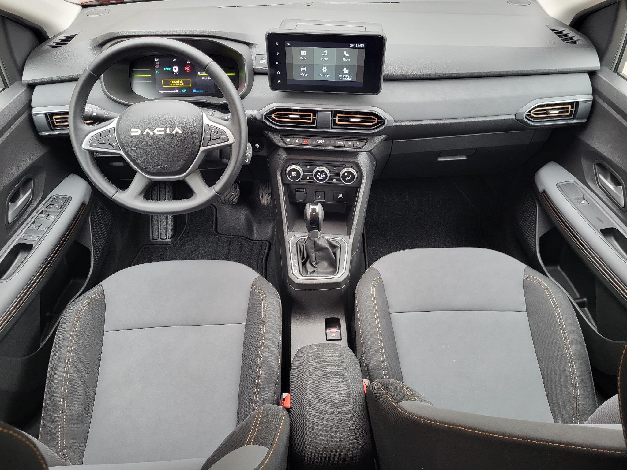 Dacia Jogger 1.6 Hybrid 140 Extreme 7p Automaat / 7- persoon, Auto's, Gebruikt, 4 cilinders, Bruin, 7 stoelen