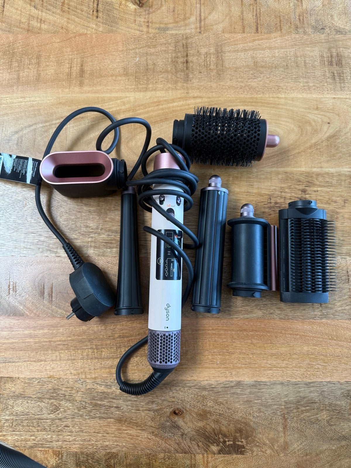 Dyson Airwrap i.d. Straight+wavy - zo goed als nieuw, Ophalen of Verzenden, Zo goed als nieuw, Haarverzorging