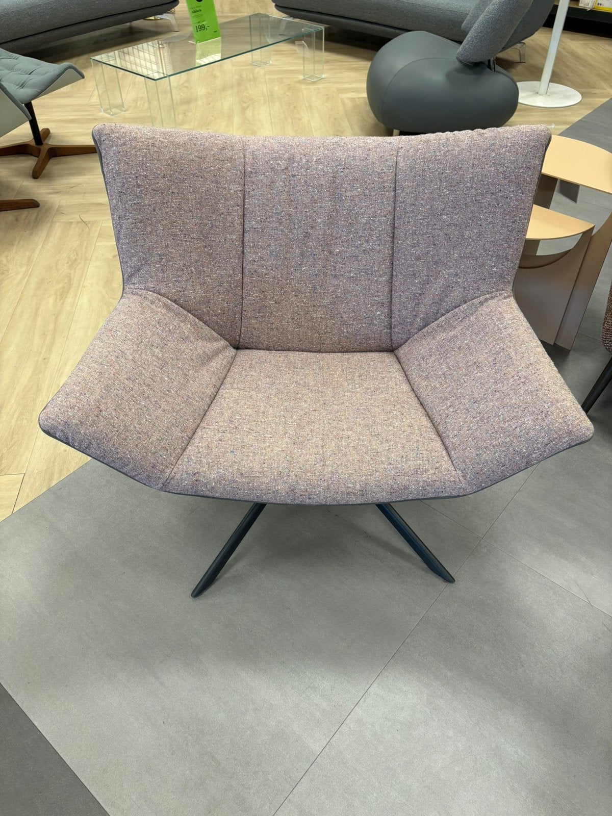 Label draaifauteuil Gustav, Ophalen, Zo goed als nieuw, 75 tot 100 cm, 50 tot 75 cm