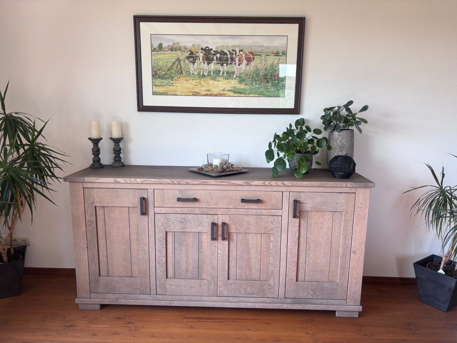 Set van dressoir, kast, tv meubel, salontafel en eettafel, Huis en Inrichting, Complete inboedels, Ophalen