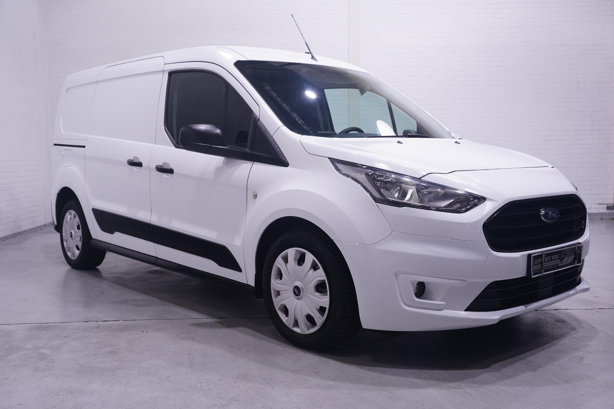 Ford Transit Connect 1.5 TDCi 100 pk Lang Trend 2x Schuifdeu, Voorwielaandrijving, 1390 kg, Gebruikt, Wit