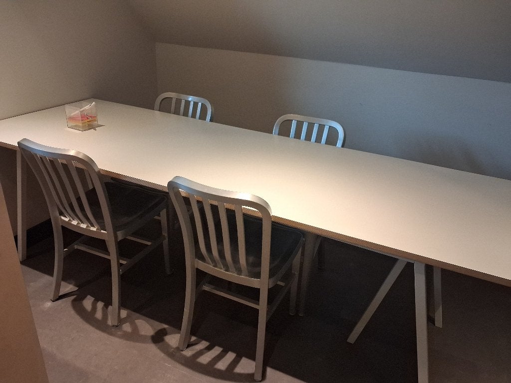 eettafel, Huis en Inrichting, Tafels | Eettafels, Ophalen, Rechthoekig, 200 cm of meer, 50 tot 100 cm