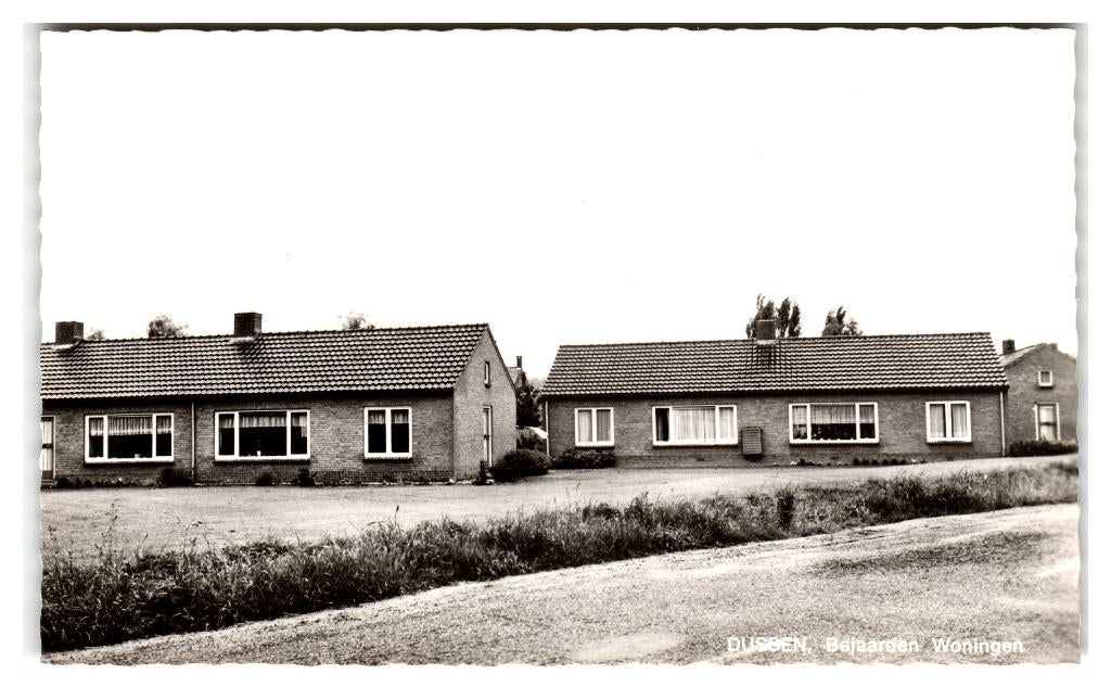 Dussen, Bejaarden Woningen, Verzenden, 1960 tot 1980, Ongelopen, Noord-Brabant