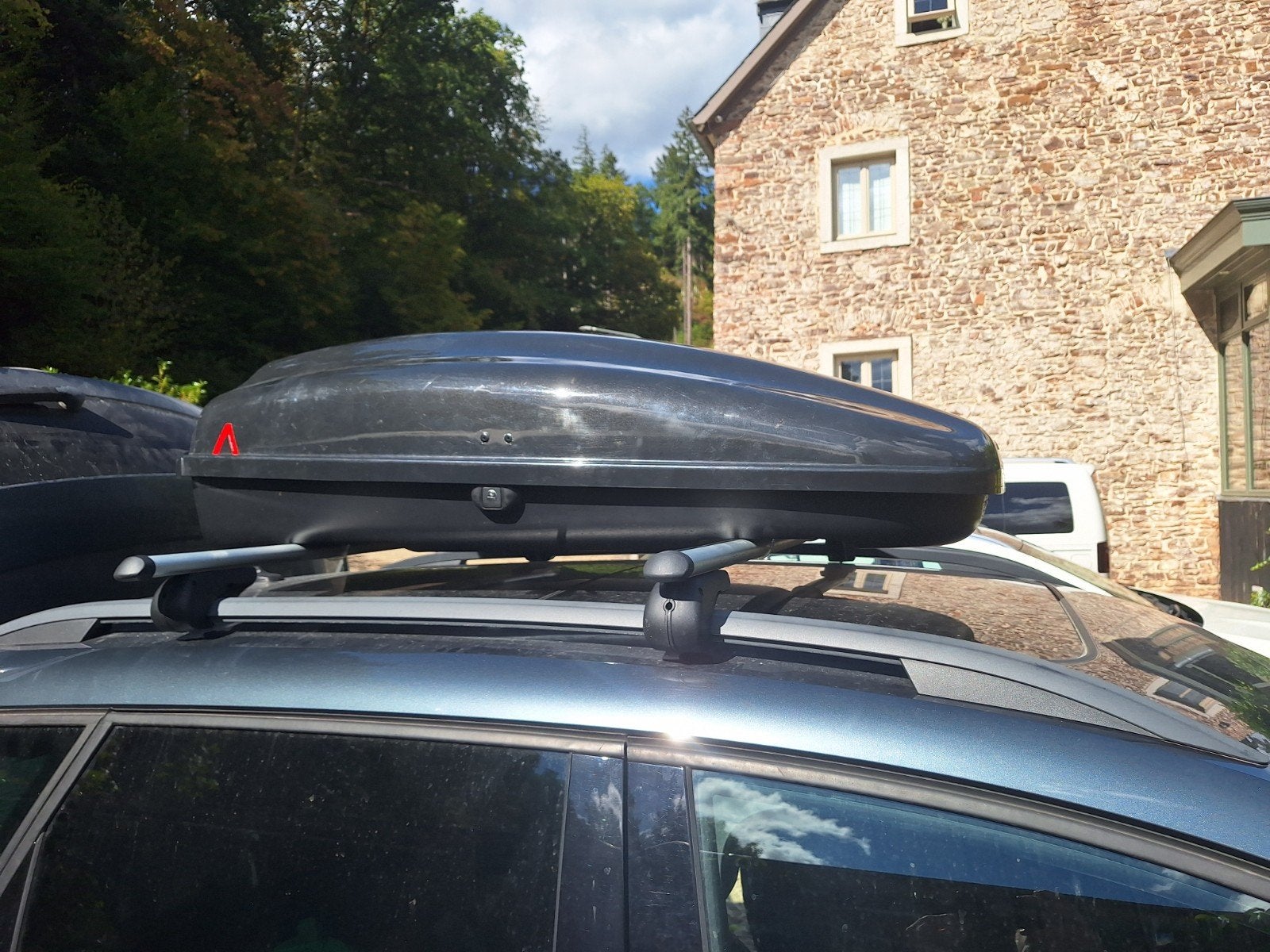 G3 Spa Dakkoffer met universele dakdragers, Auto diversen, Ophalen, Gebruikt
