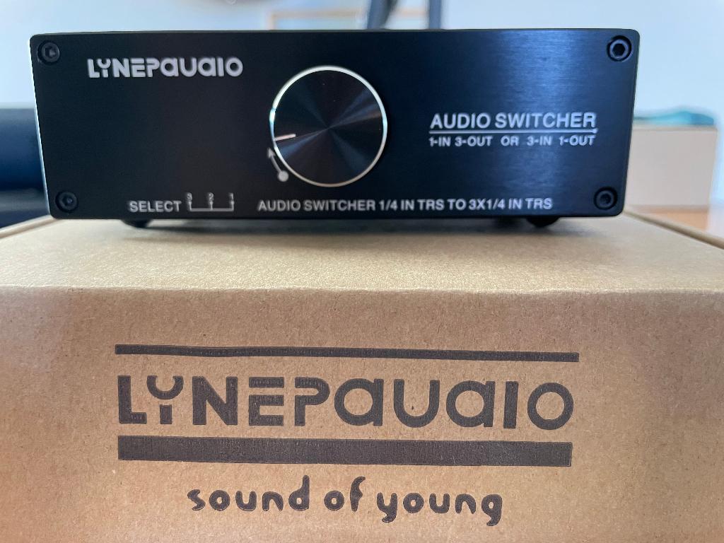 Lynepaudio Audio Switcher, Ophalen of Verzenden, Zo goed als nieuw, Audio