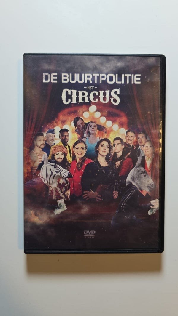 DE BUURTPOLITIE HET CIRCUS (DVD), Alle leeftijden, Verzenden, Zo goed als nieuw