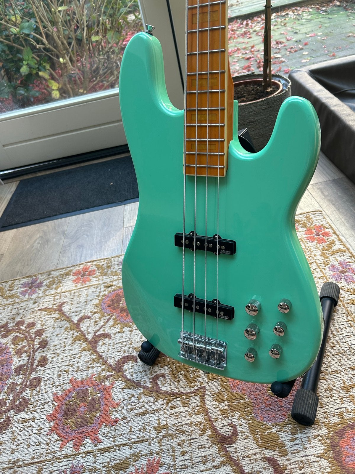 Markbass basgitaar met gigbag, Ophalen, Zo goed als nieuw, Elektrisch, 6-snarig