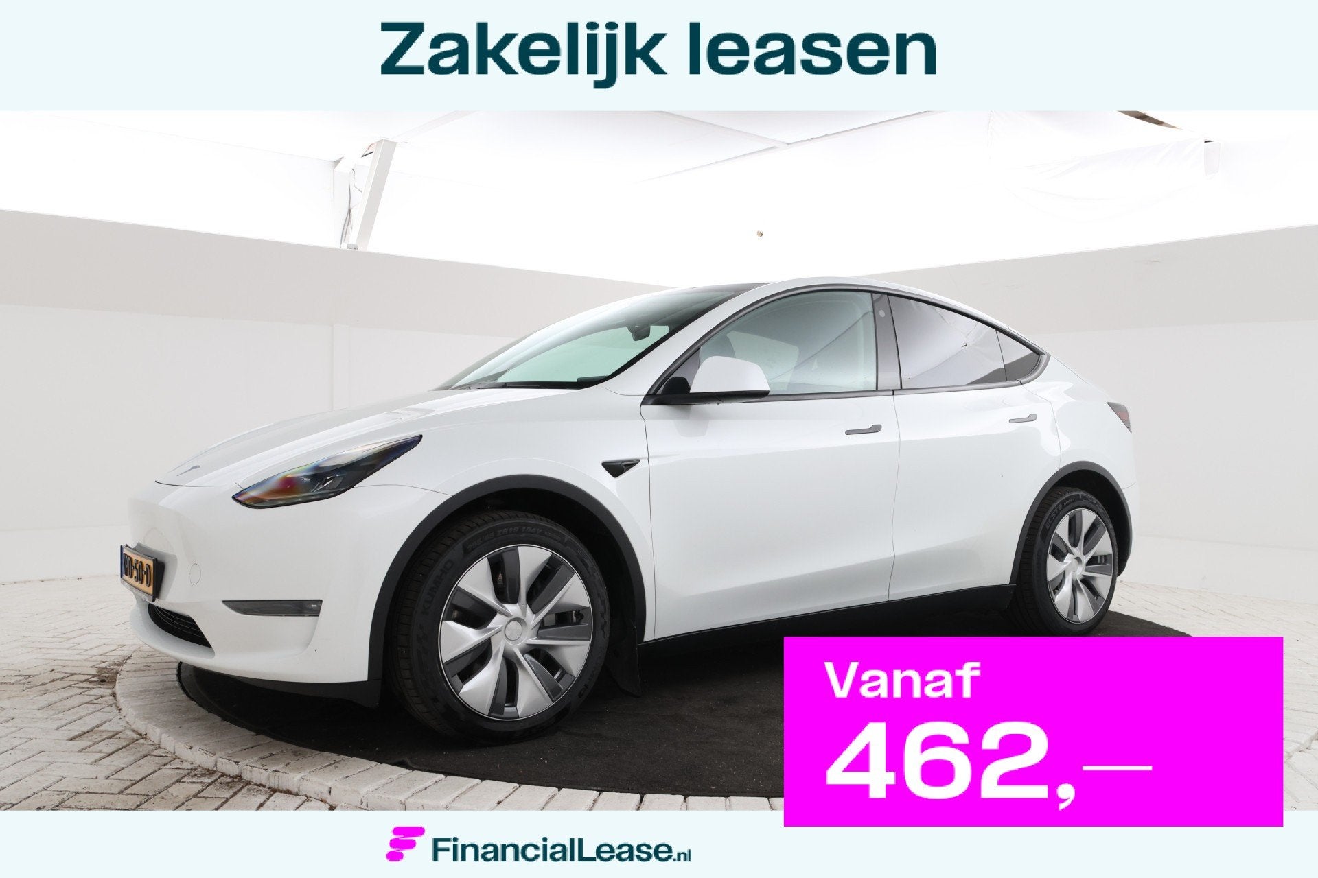 Tesla Model Y Long Range AWD 75 kWh Volleder, Stoel/stuurver