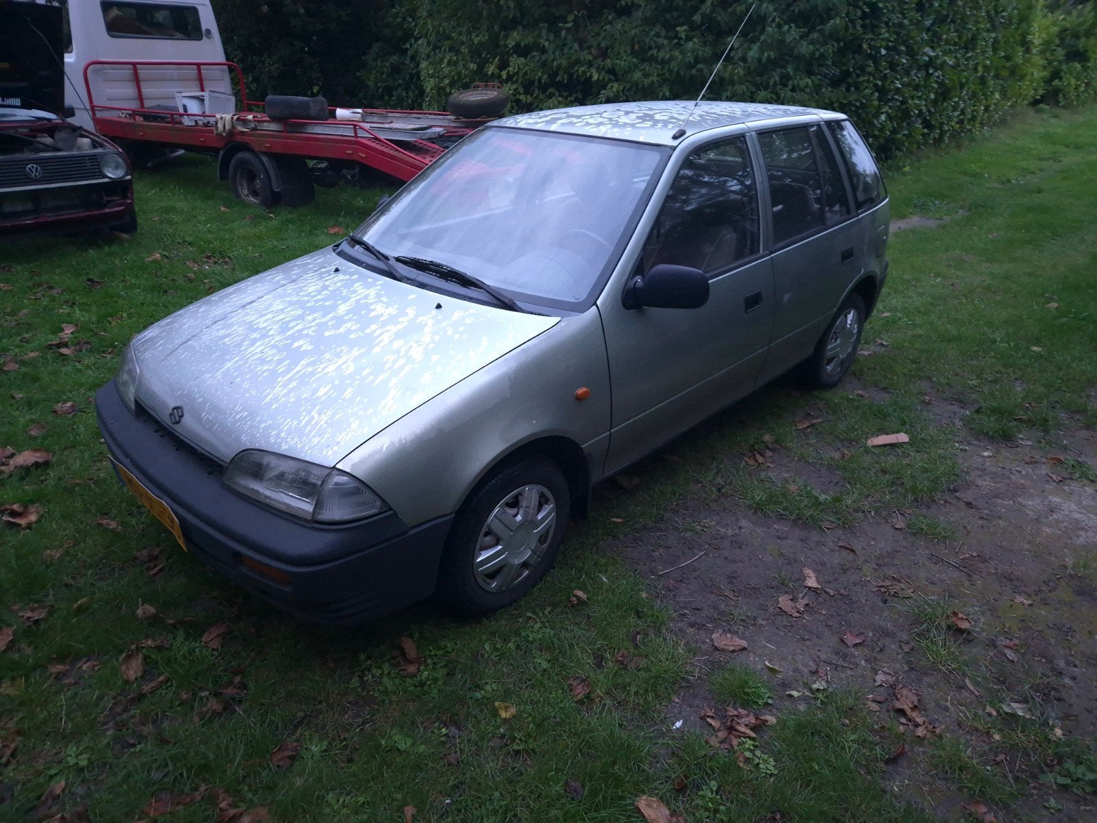 Suzuki Swift 1.3 GC 1995 Groen, Auto's, Voorwielaandrijving, 4 cilinders, Origineel Nederlands, Handgeschakeld