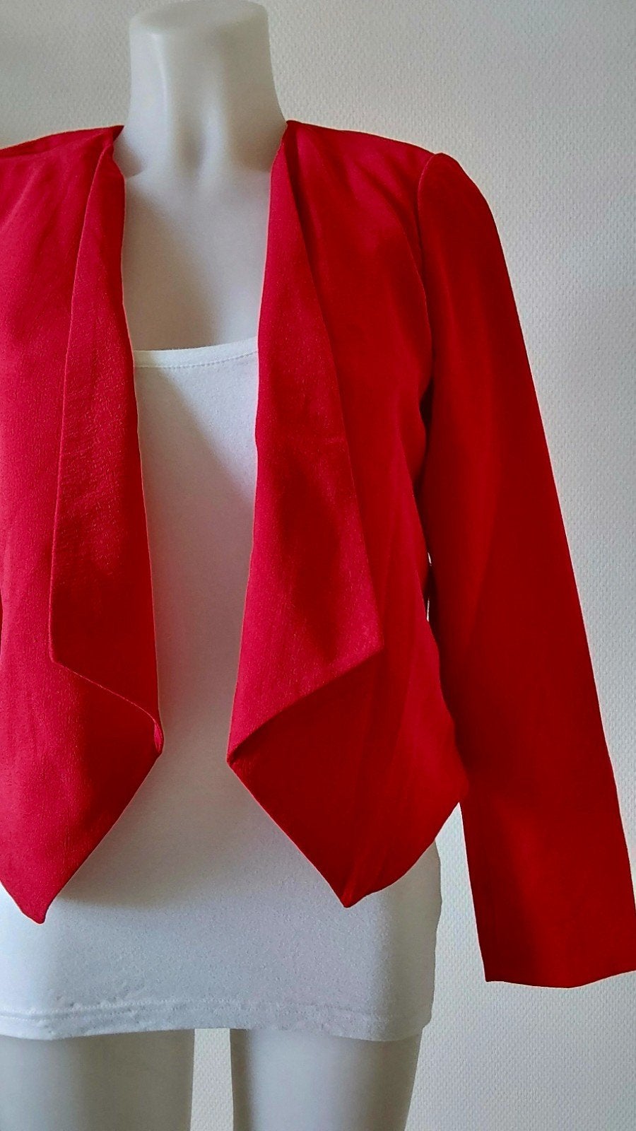 Mooi nieuw rood jasje van ONLY, maat 36, ., Nieuw, Ophalen of Verzenden, ONLY